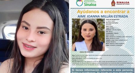 Localizan sin vida a Aimé Joanna en Sinaloa