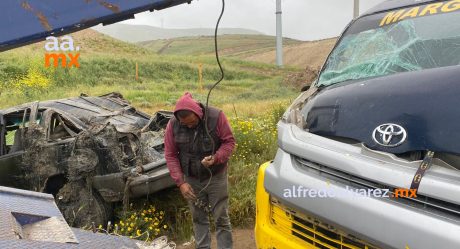 Dos accidentes en la carretera Tijuana- Tecate