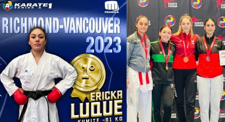 Ericka Luque gana medalla de oro en Campeonato mundial de Karate serie A