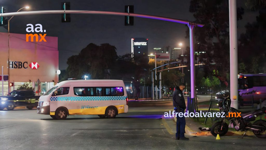 Peatón muere atropellado por un motoclicista