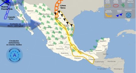 Alertan por rachas de viento y un aumento en las temperaturas