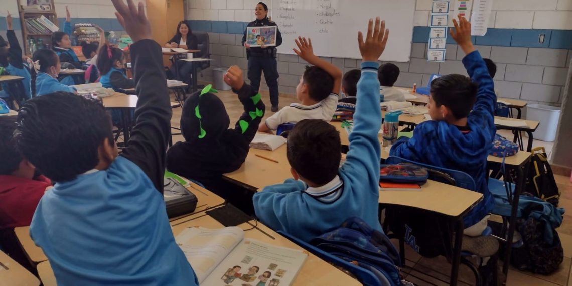 Policía Municipal beneficia a infancias y jóvenes a través de D.A.R.E