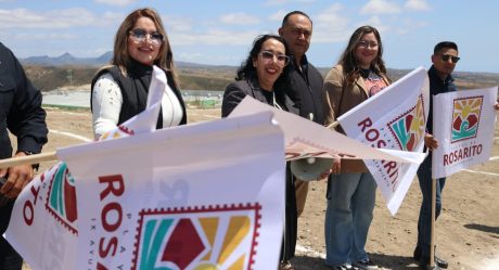 Araceli Brown inicia obra de la subdelegación de Seguridad Ciudadana en Real de Rosarito