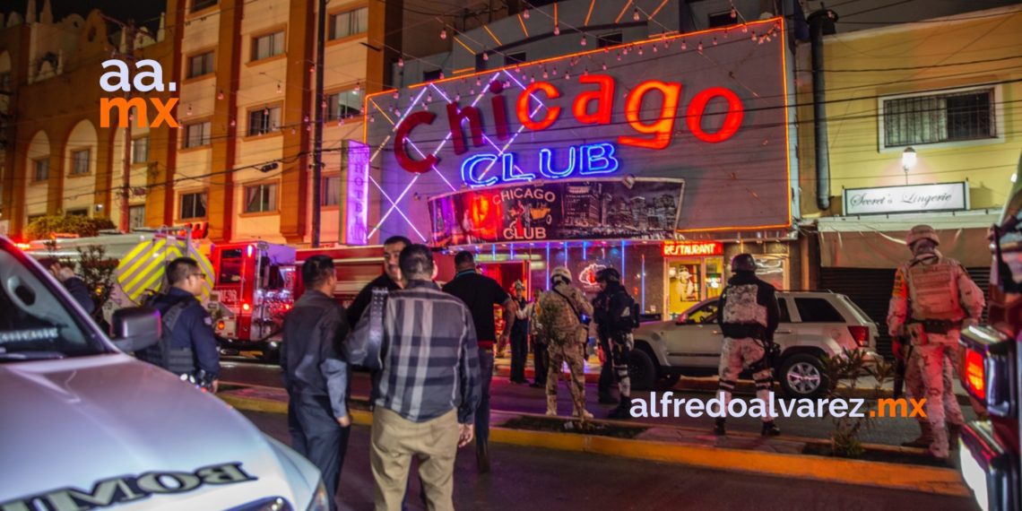 Incendio en Club Chicago provoca evacuación