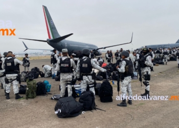 500 militares llegan a Tijuana para reforzar Seguridad