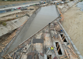 Sidurt inicia colado de losas de rodamiento en Puente Los Olivos