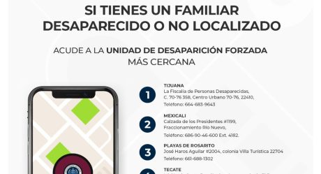 Fiscalía cuenta con personal y oficinas para poner reportes de localización de personas