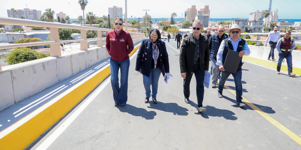 Avanzan obras de infraestructura en beneficio las y los rosaritenses: Marina del Pilar