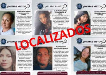 FGE localiza a seis personas que tenían reporte de búsqueda