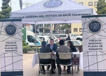 Playas de Rosarito instala módulo Fiscalía en tu comunidad