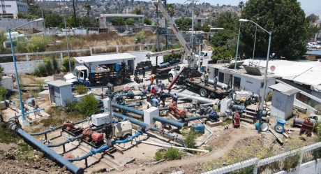 Inician maniobras de apertura gradual del sistema de conducción de agua