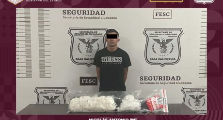 FESC decomisa fentanilo, metanfetamina y heroína en Tijuana