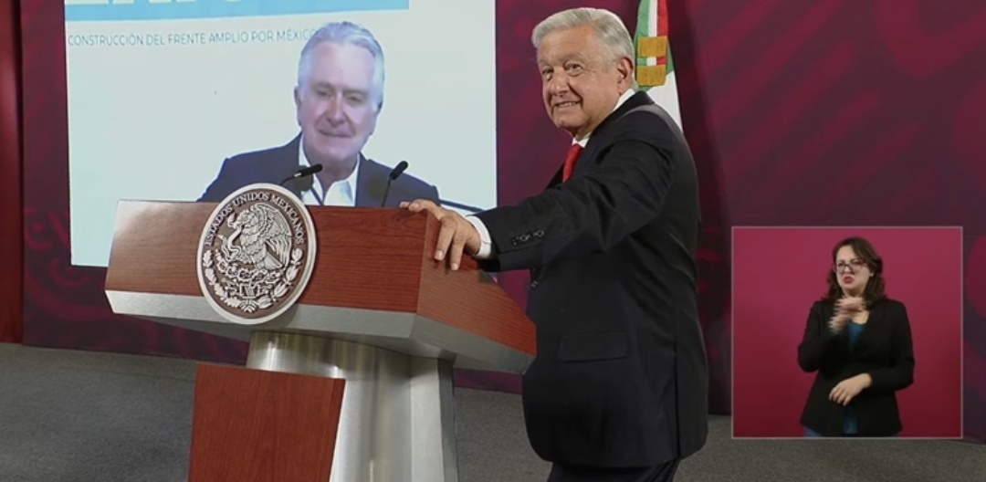 AMLO se burla del discurso de Santiago Creel donde llora y le llama desgraciado