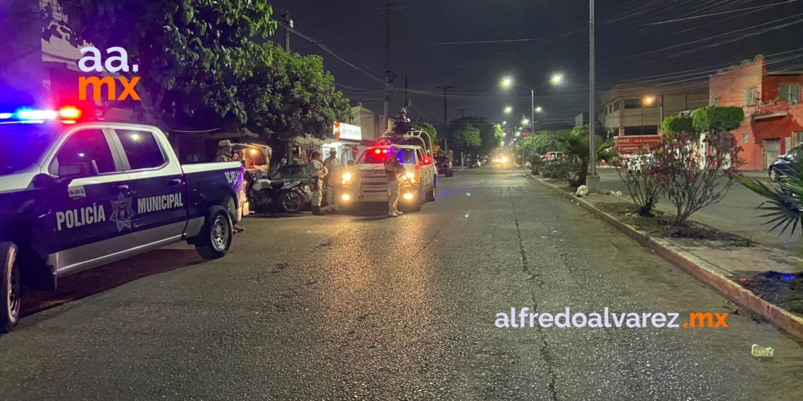 Balean a dos hombres en el callejón Coahuila