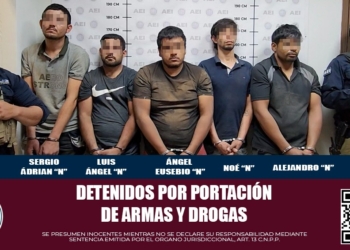 FGE realiza operativo en San Quintín y detiene a grupo de presuntos criminales con armas y drogas: Carpio