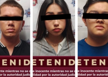 Policía detiene a tres jóvenes por detonar armas