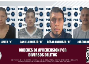 FGE captura a cuatro personas con orden de aprehensión en Tecate