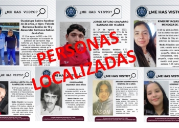 Localizan a nueve personas reportadas como desaparecidas