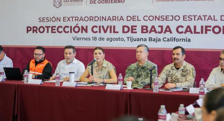 Consejo Estatal de Protección Civil instruye resguardo total ante Huracán Hilary