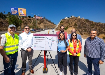 Alcaldesa inaugura ampliación a cuatro carriles en Obra del Cañón del Matadero