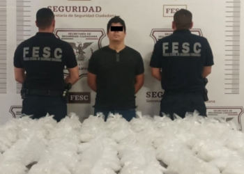 Fuerza Estatal decomisa más de 43 kilos de metanfetamina en Tijuana