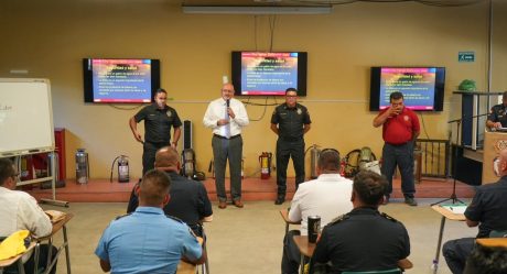 Bomberos de todo el país llegan a Tijuana para capacitarse