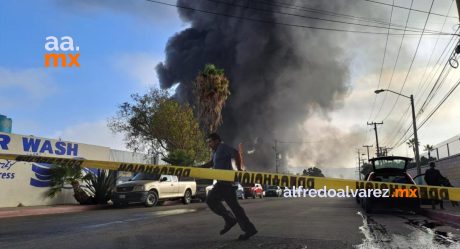 Incendio en fábrica de colchones moviliza a Bomberos