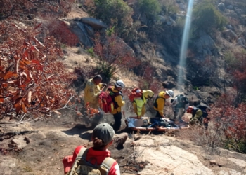 Balean a migrantes en frontera de Tecate