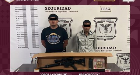 Fuerza Estatal detiene a dos presuntos generadores de violencia