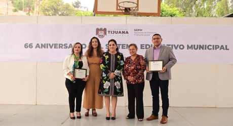Ayuntamiento de Tijuana celebró el 66 aniversario del Sistema Educativo Municipal