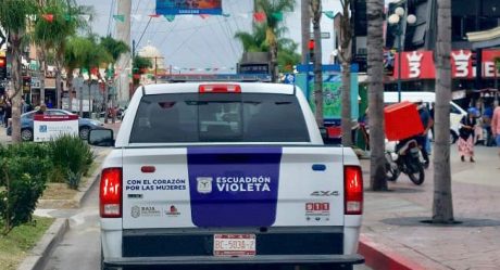 Escuadrón Violeta despliega operativo preventivo en Tijuana