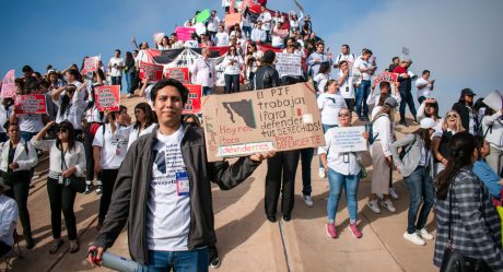 Trabajadores del Poder Judicial protestan contra extinción de fideicomisos