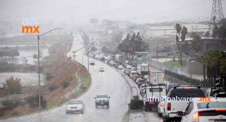 Se aproximan seis días de lluvia continua en Tijuana