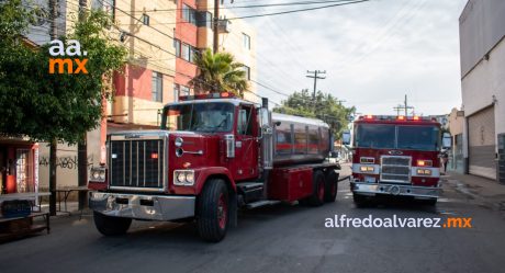 Bomberos atienden fuga de gas en la zona Norte