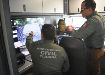 Protección Civil Tijuana monitorea matrimonios colectivos desde centro de operaciones móvil