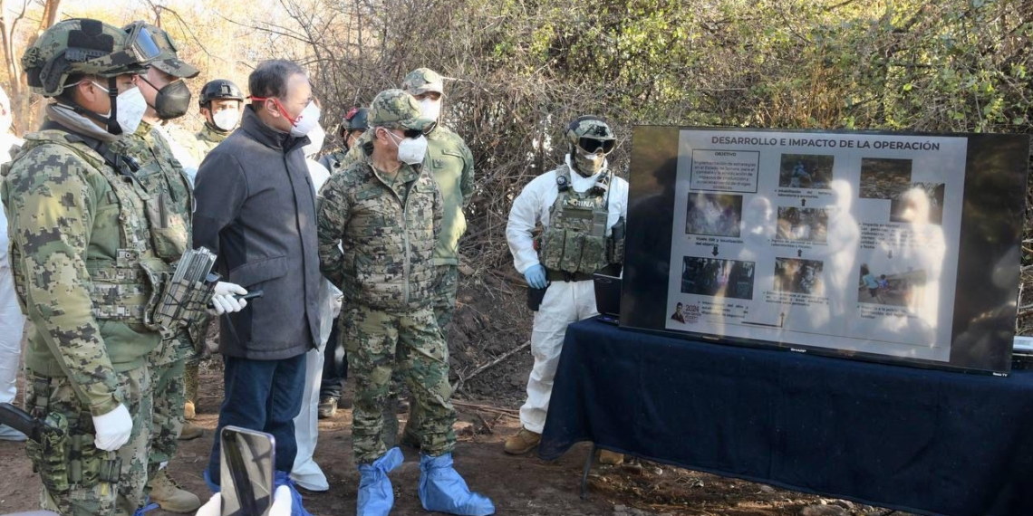 Decomiso de laboratorio es un golpe de 700 millones de dólares al crimen organizado: Gobernador Durazo