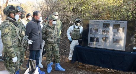 Decomiso de laboratorio es un golpe de 700 millones de dólares al crimen organizado: Gobernador Durazo