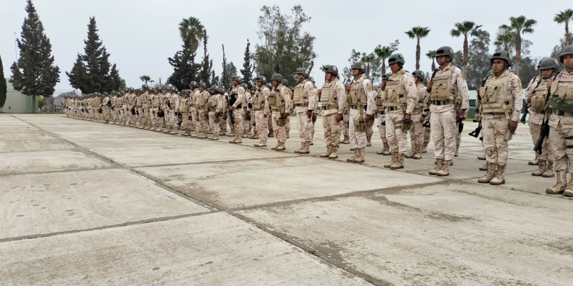 Anuncian llegada de dos mil efectivos del Ejército Mexicano a Tijuana