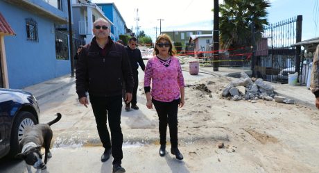 Harán estudio general de suelo en calle colapsada en colonia Del Río