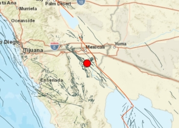 Reportan un sismo de magnitud 3.9 en Mexicali