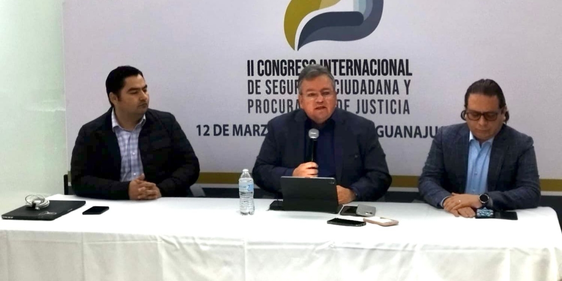 Alberto Capella presenta el II Congreso Internacional de Seguridad Ciudadana en León, Guanajuato 