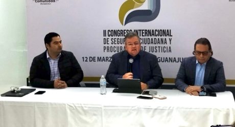 Alberto Capella presenta el II Congreso Internacional de Seguridad Ciudadana en León, Guanajuato 