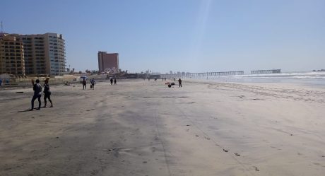 Gobierno de Rosarito exhorta a extremar precauciones al ingresar a las playas por alto oleaje