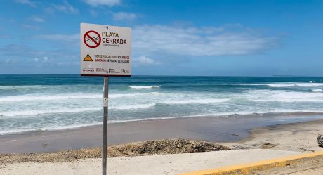 Ayuntamiento de Tijuana anuncia cierre precautorio de playas
