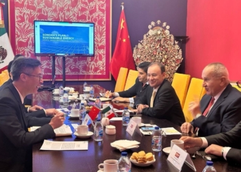 Gobernador Durazo sostiene reuniones de trabajo en China