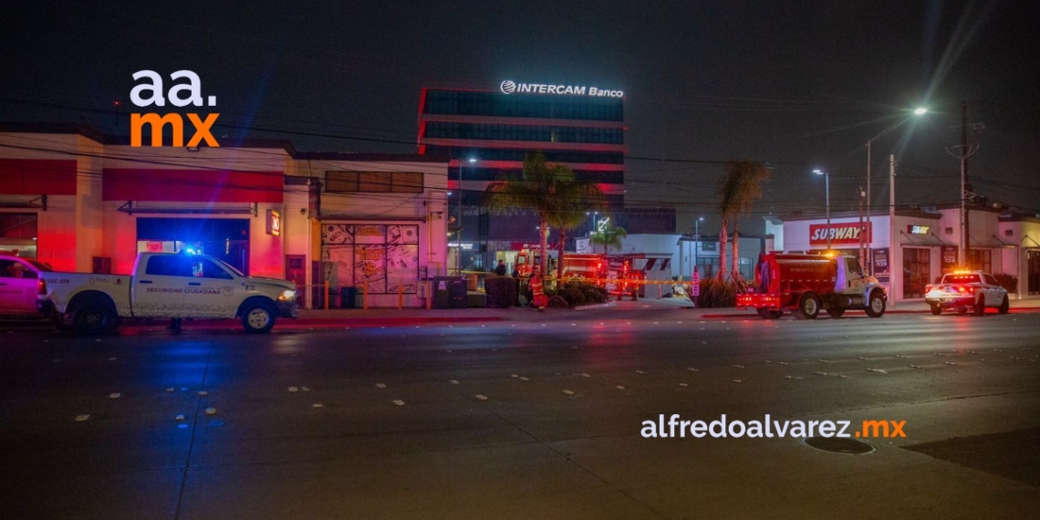 Queman casas de cambio en Tijuana