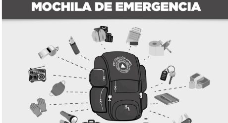 Gobierno de Rosarito recomienda tener una mochila de emergencias