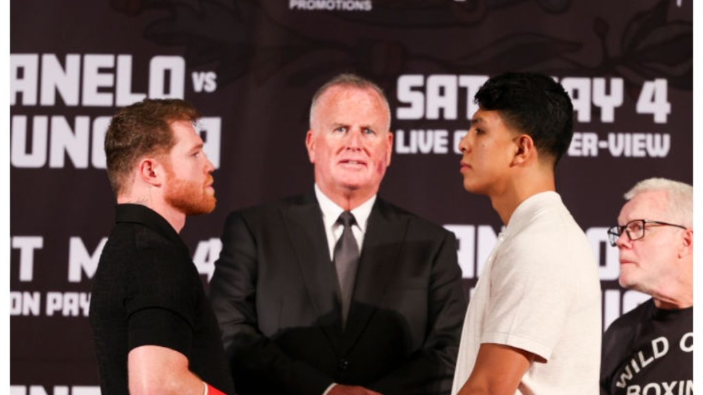 El-Canelo-Jaime-Munguia-tuvieron-primer-cara-cara