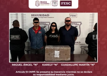 Fuerza Estatal decomisa 8 kilos de metanfetamina