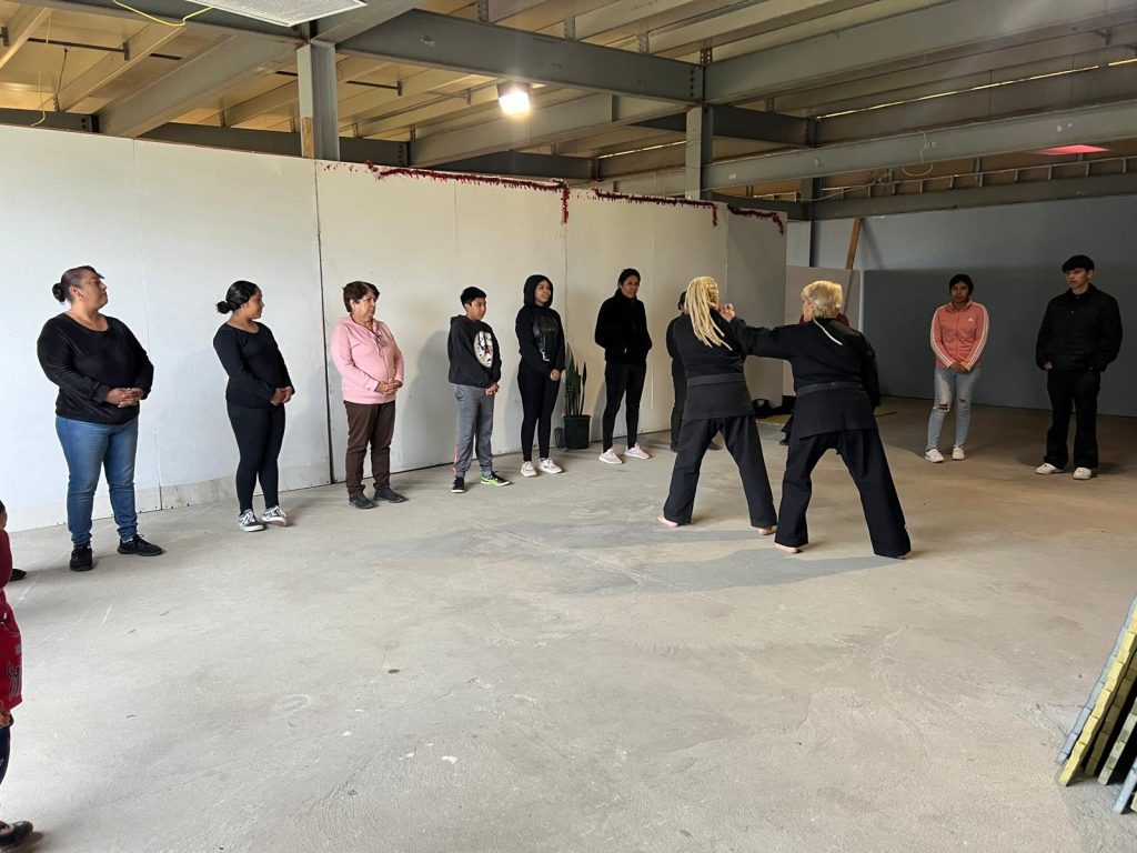 Imparten-taller-de-defensa-personal-mujeres-Sanchez-Taboada